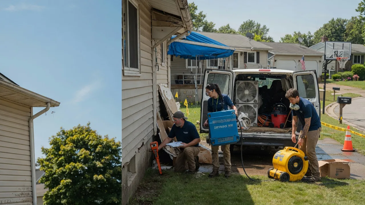 Ceiling Leak Cleanup in Nodaway, IA near me