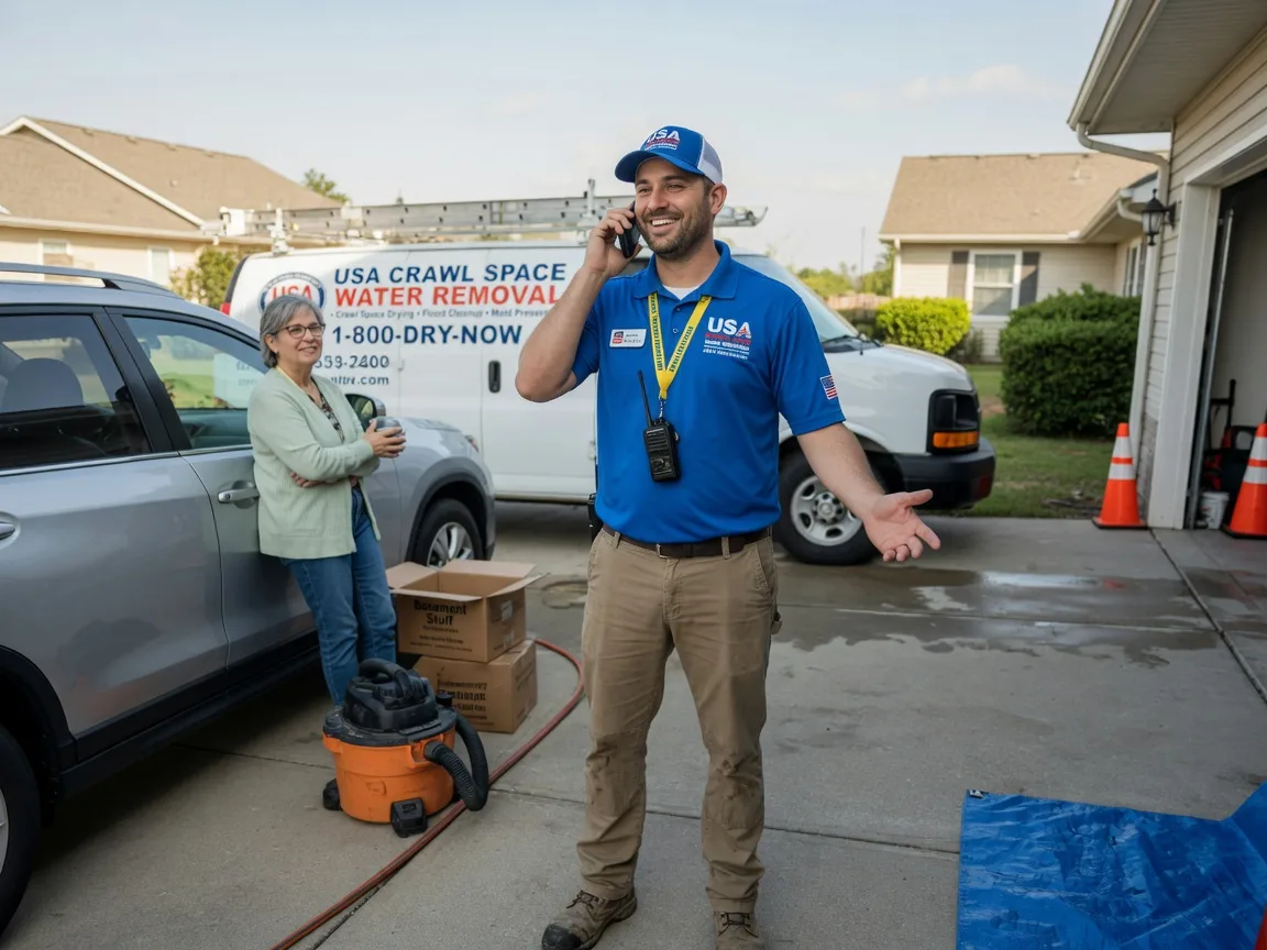 Crawl Space Water Removal Nodaway, IA FAQs